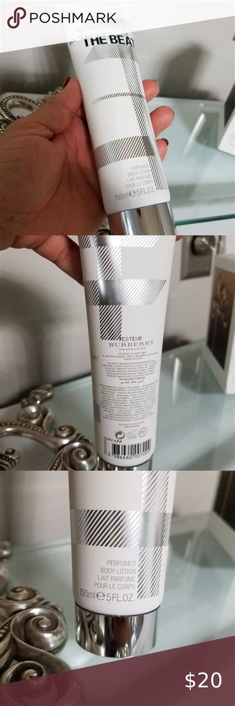 burberry brit lotion|Burberry the beat body lotion.